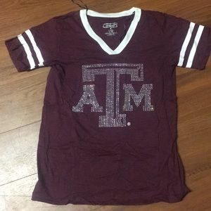 Rhinestoned Texas A&M Shirt